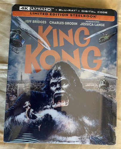 King kong 1976 steelbook - kong, 4k