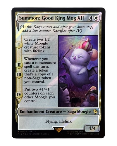 Mtg summon good king mog - king,