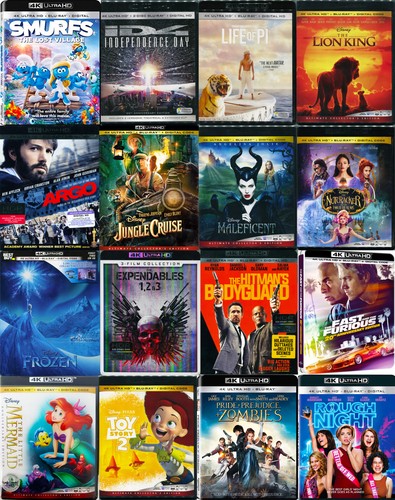 Ultra blu ray sale lot - hd,